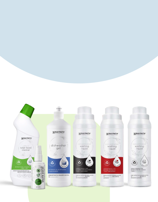 Biologisch abbaubare Reinigungsmittel