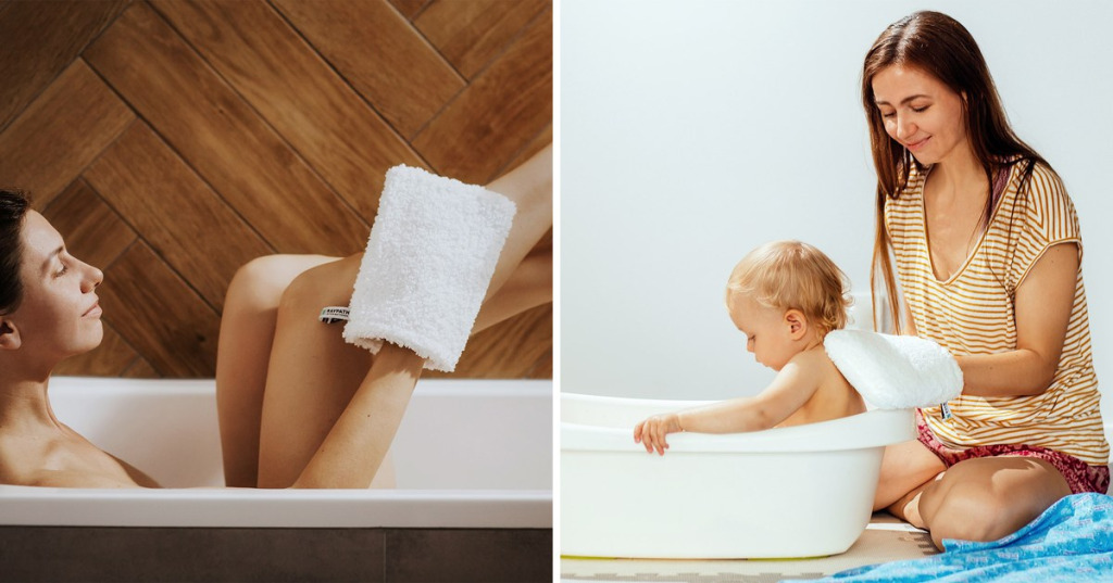 Body Glove – a revolutionary glove for washing the body and babies without the use of chemicals