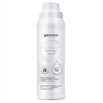 KONZENTRIERTE WASCHFLÜSSIGKEIT – FÜR HELLE WÄSCHE – 500 ml RAYPATH