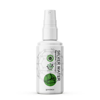 AGUA CON NANOPARTÍCULAS DE PLATA - SILVER WATER - 50 ml RAYPATH