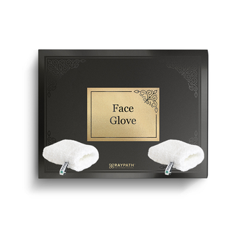 FACE GLOVE DUO (2 unidades). PAÑITO PARA DESMAQUILLARSE Y CUIDAR EL ROSTRO DE RAYPATH