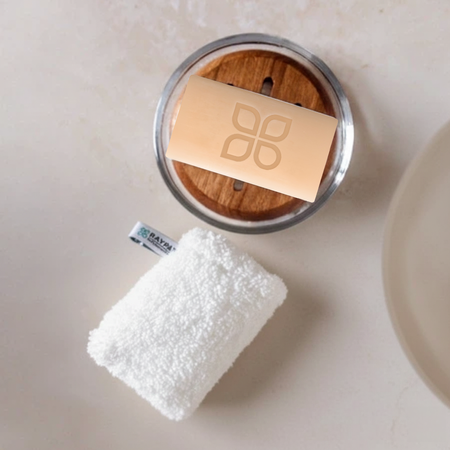 SET DE ÎNGRIJIRE FACE GLOVE SĂPUN CU MICROARGINT - RAYPATH