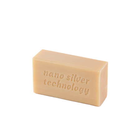 ZEEP MET MICROZILVER ZONDER DOOSJE - GRIJS - NATURAL MICROSILVER SOAP - 100 g RAYPATH