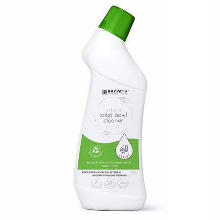 PŁYN DO WC Z NANOSREBREM - 750ml RAYPATH