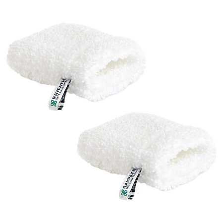 FACE GLOVE DUO 2 pcs. CLEANSING GLOVE FOR MAKEUP REMOVAL AND FACIAL CARE RAYPATH