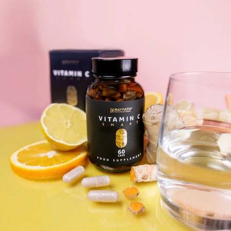Vitamin C - VITAMIN C - 60 Kapseln RAYPATH Nahrungsergänzungsmittel