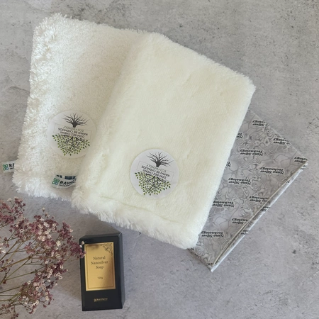 STARTER KIT WHITE GLOVE, WHITE NOVA, SUNBEAM, SOAP- RAYPATH