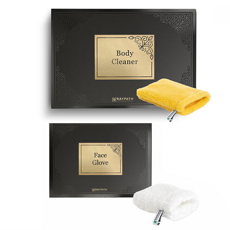 MINI-KOSMETIKSET FÜR PEELING UND GESICHTSBEHANDLUNG – RAYPATH