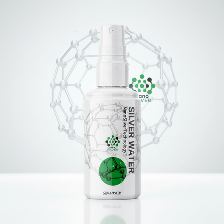 WATER MET NANODEELZILVER - SILVER WATER - 50 ml RAYPATH