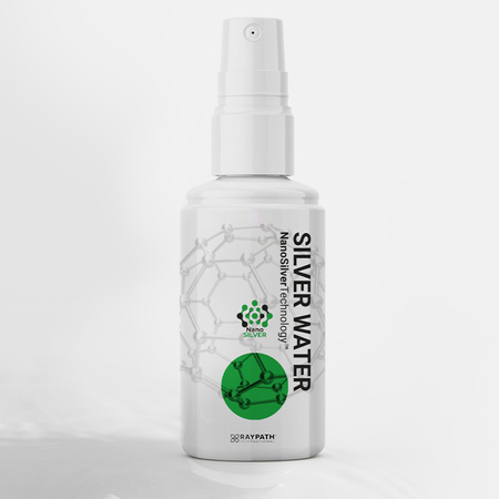 AGUA CON NANOPARTÍCULAS DE PLATA - SILVER WATER - 50 ml RAYPATH