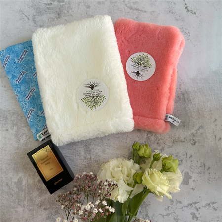 SET DE INICIO: GUANTE BLANCO, ROSA, SUNBEAM, JABÓN - RAYPATH