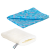SET: WITTE HANDSCHOENEN SUNBEAM BLAUW - RAYPATH