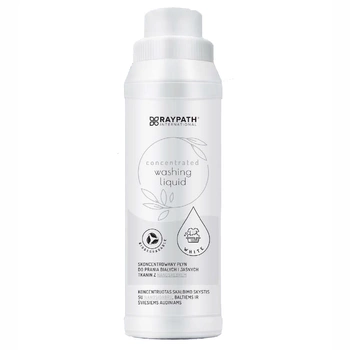 SKONCENTROWANY PŁYN DO PRANIA - DO JASNYCH - 500ml RAYPATH