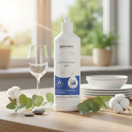 VAATWASMIDDEL MET NANOBILVER - 500 ml RAYPATH