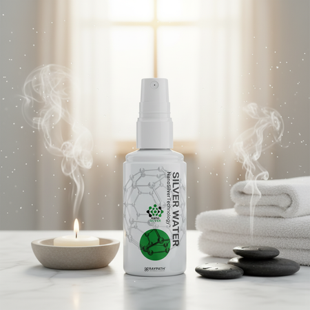 EAU AU NANOSILVER - SILVER WATER - 50 ml RAYPATH