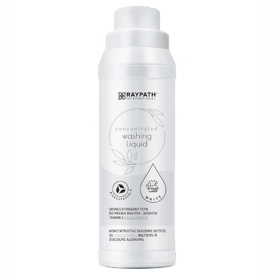 Skoncentrowany płyn do prania - do jasnych - 500ml Raypath