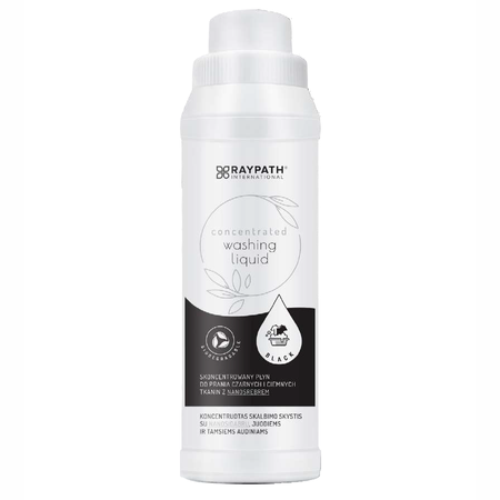 LICHID DE SPĂLAT CONCENTRAT – PENTRU HAINE ÎNCHISE LA CULOARE – 500 ml RAYPATH