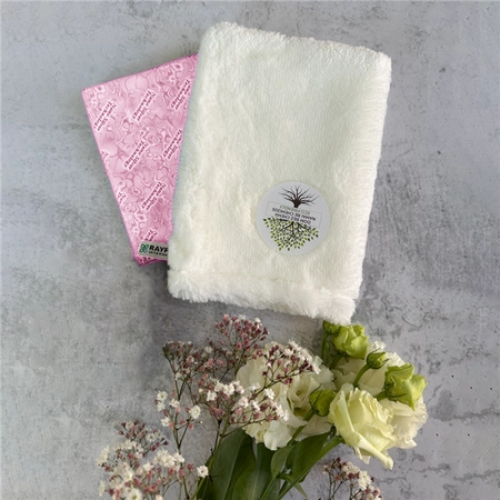 HANDSCHUHSET WEISS SONNENSTRAHL ROSA - RAYPATH