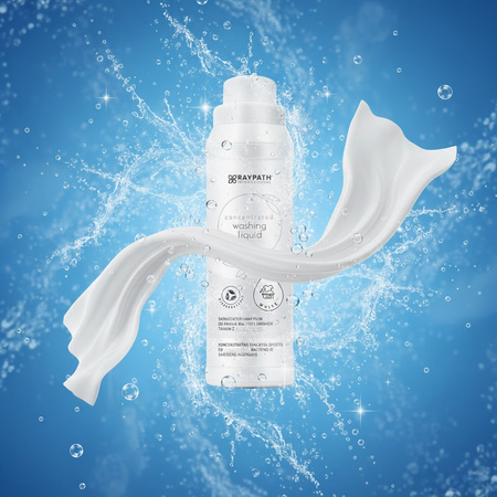 LESSIVE CONCENTRÉE - POUR LINGE CLAIR - 500 ml RAYPATH
