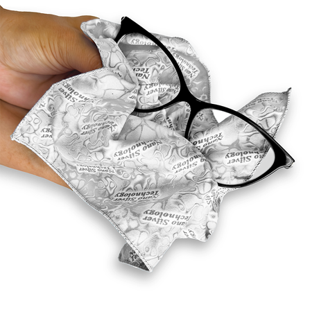 Chiffon pour lunettes SUNBEAM gris cendré RAYPATH