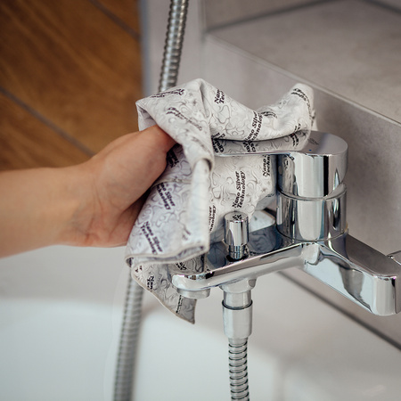 SERVIETTE DE CUISINE GRIS CENDRE RAYPATH