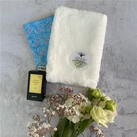 STARTER KIT WHITE GLOVE, SUNBEAM MARINE, RAYPATH SOAP