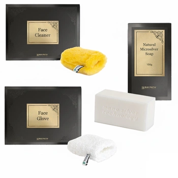 MINI FACIAL SCRUB AND CARE KIT - RAYPATH