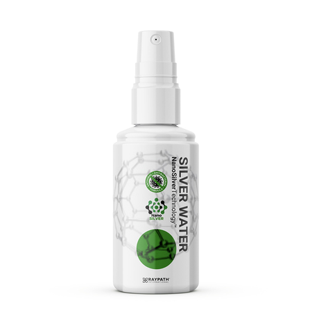 AGUA CON NANOPARTÍCULAS DE PLATA - SILVER WATER - 50 ml RAYPATH