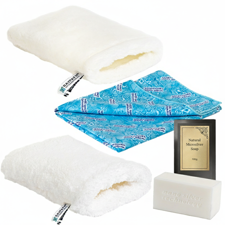 SET UNIVERSAL: GUANTE BLANCO, NOVA BLANCA, SUNBEAM, JABÓN - RAYPATH