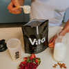 VITA SHAKE AARDBEI EN FRAMBOOS - 600 g VOEDINGSSUPPLEMENT VAN RAYPATH