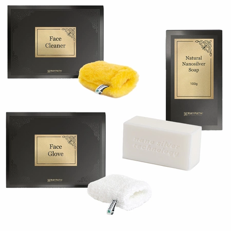 MINI-PEELING- UND GESICHTSPFLEGESET - RAYPATH